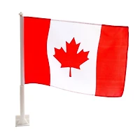 2 Pack Canada Car Flags – 11.3" x 19.5"