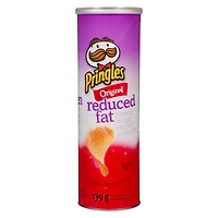 Croustilles Pringles Original Réduit en gras, 139 g