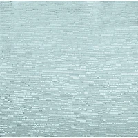 Safdie & Co. Rideau Tissé Obscurissant 54X84L Aqua Brique