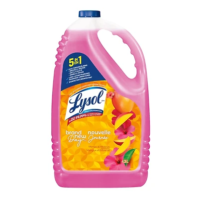 Nettoyant Tout Usage Liquide Lysol®  - Nouvelle journée Mangue et Hibiscus 4,26 L
