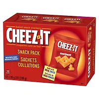 Cheez-It*  Baked Snack Crackers Original 28g, 12 count Snack Pack