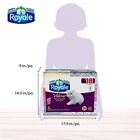 Royale Velour Facial Tissue, 18 Flat Boxes, 88 Tissues per box