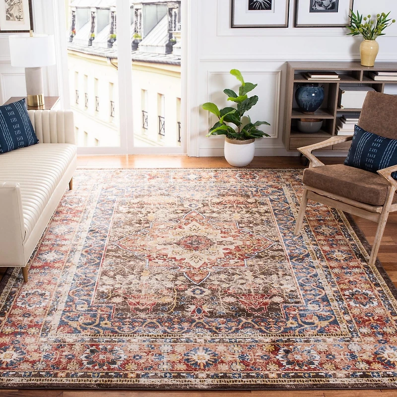 SAFAVIEH Bijar Orval Faded Traditional Area Rug