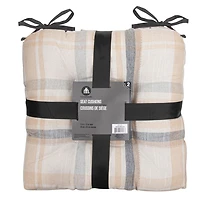 Hometrends 2-pack chairpads, 15"x15", tufted construction, Chair pad. Pack of 2