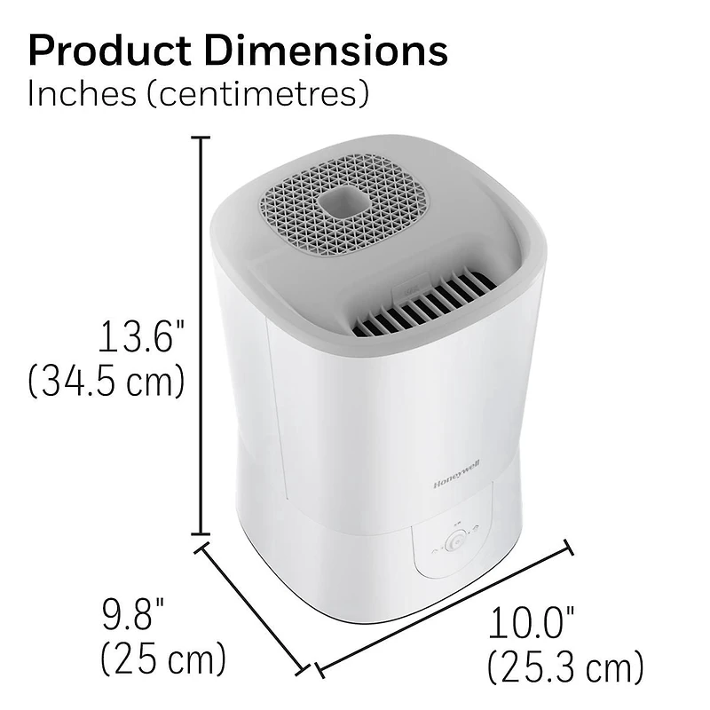 Honeywell HWM440WC Humidificateur à vapeur tiède