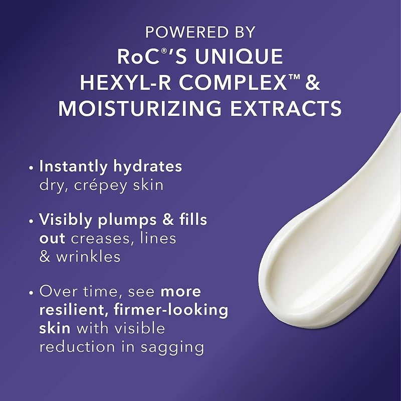 RoC Skincare - Multi Correxion®️ - Crepe Repair Face & Neck Cream + Hexyl-R Complex (50ml), RoC Skincare