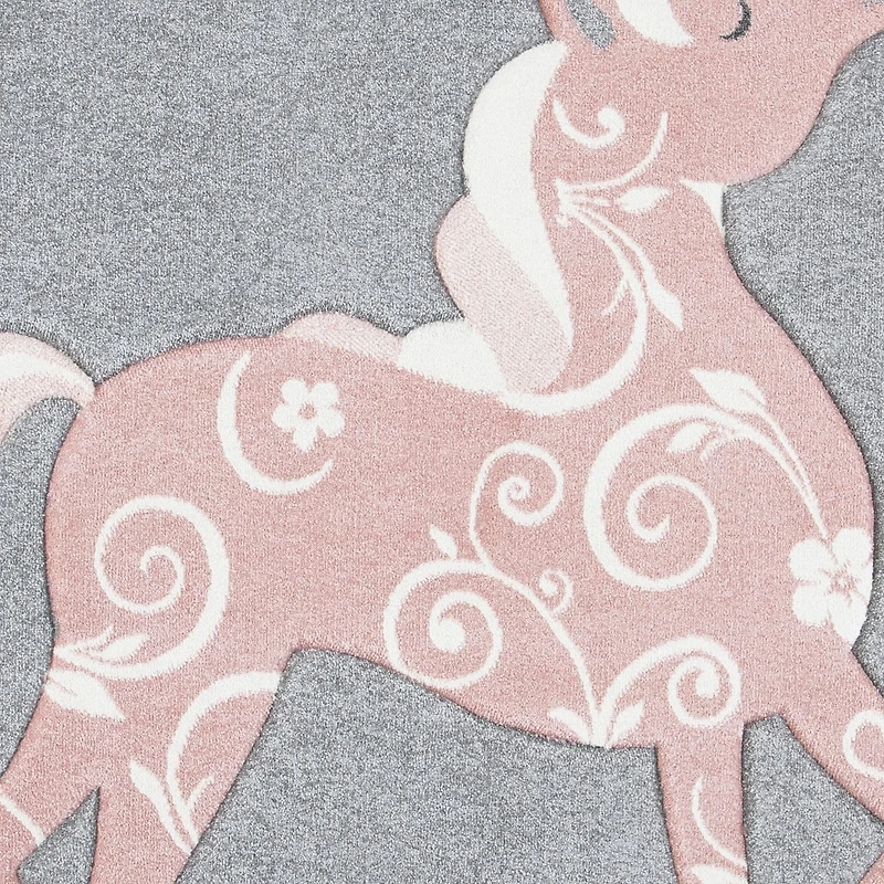 Safavieh Carousel Kids Dalach Unicorn Area Rug