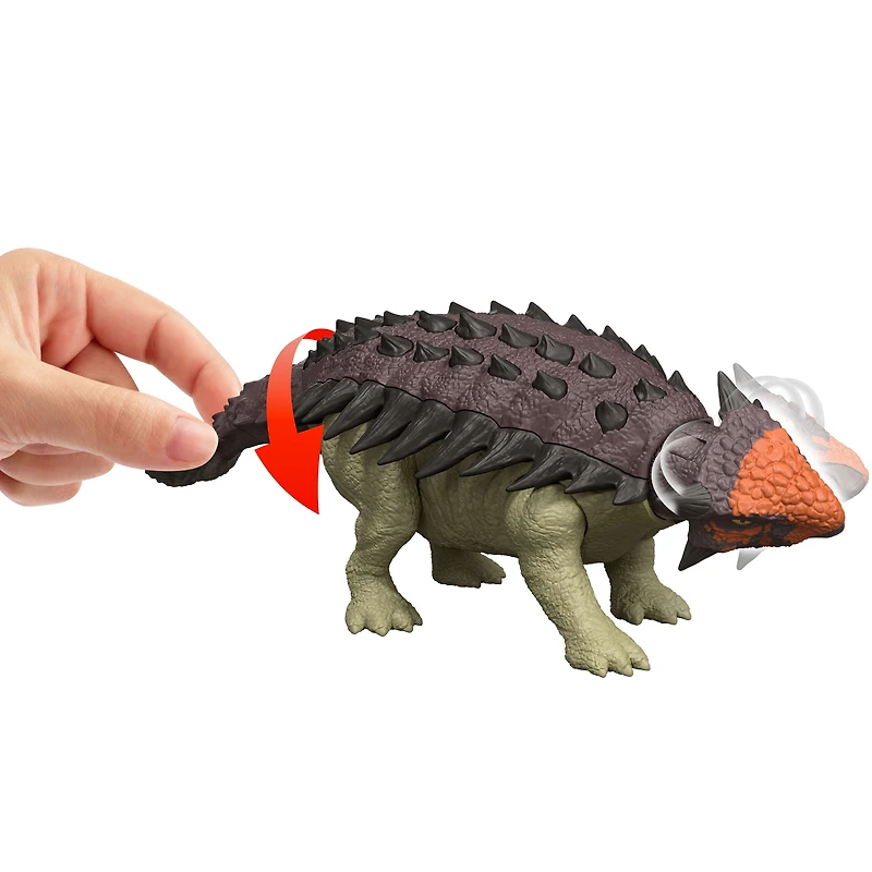 Jurassic World-Figurine articulée Ankylosaurus Rugissement féroce-son
