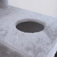 Arbre à chat extra large pour grands chats et foyers avec plusieurs chats – Condos spacieux, perchoirs surdimensionnés, poteaux à griffer robustes, 182 cm de hauteur, gris