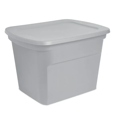 Sterilite Boîte 68L - Argent 68L, Argent