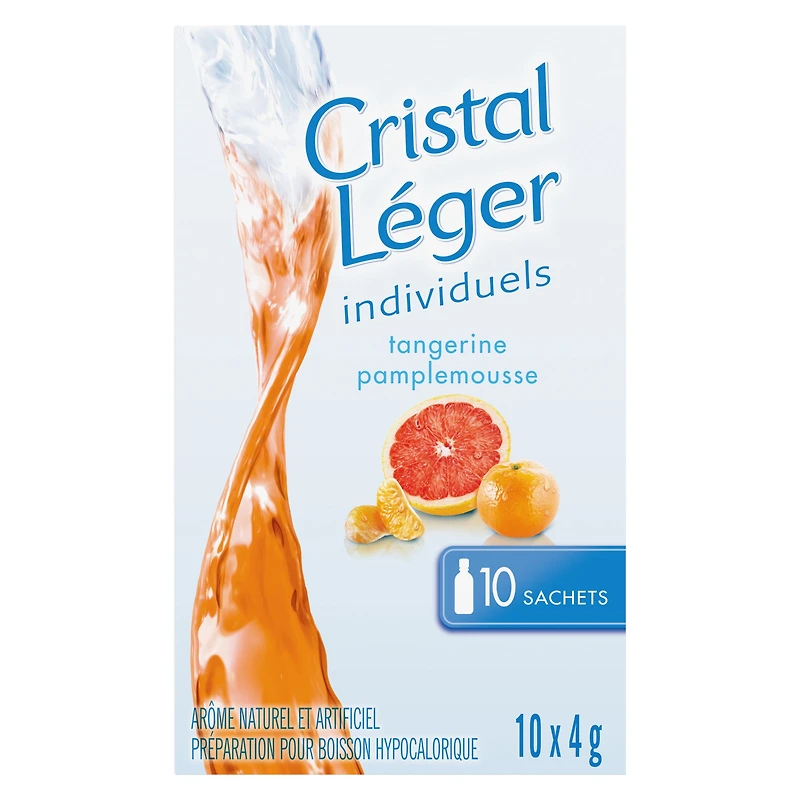 Cristal Léger Individuels, Tangerine Pamplemousse 40 g