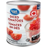Tomates en dés Great Value