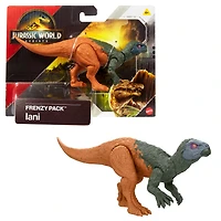 Coffret figurine de dinosaure Iani Meute Enragée de JurassicWorld: Renaissance, jouet original, jeu numérique