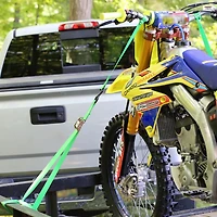 Attache à boucle à came, 3m (10 pi), 408 kg (900 lb), emballage de 4, vert emballage de 4