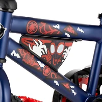 Huffy 14-inch Spidey and His Amazing Friends Boys’ Bike featuring Miles, Blue, 4-6 years old