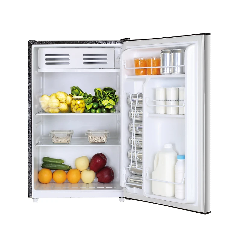 Réfrigérateur Arctic Chef compact de 4,5 pieds cube - Acier inoxydable