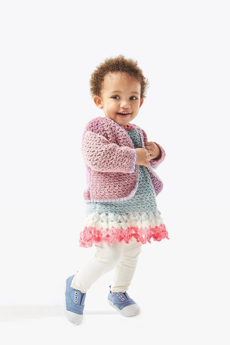Lion Brand Mandala® Baby Yarn #3 Light/DK weight Acrylic yarn, 150g/ 540m, 3-CT