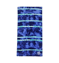 SERVIETTE DE PLAGE IMPRIMÉ SEAKEEPER - Rayures Bleue