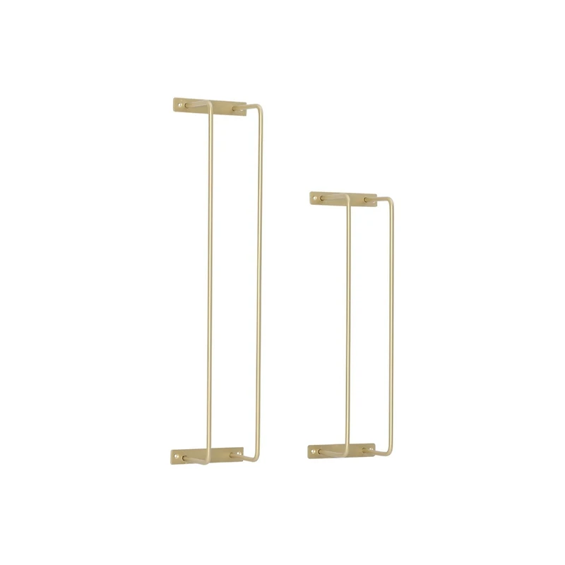 Cody Metal Towel Rack, Gold (2 Pack)