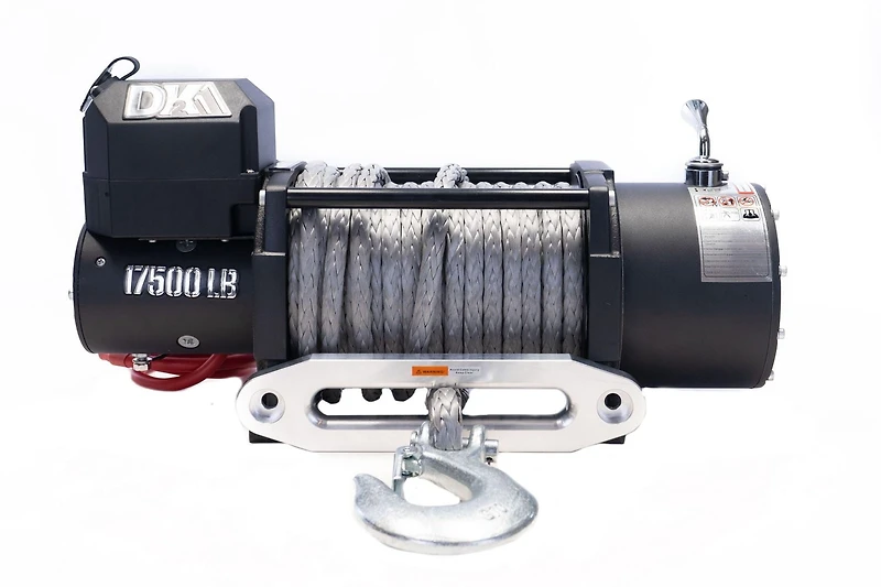 DK2 17,500 lb Premium Electric OEM Winch (Synthetic Rope Included)
