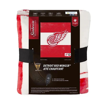 Sunbeam® Detroit Red Wings® Jeté Chauffant