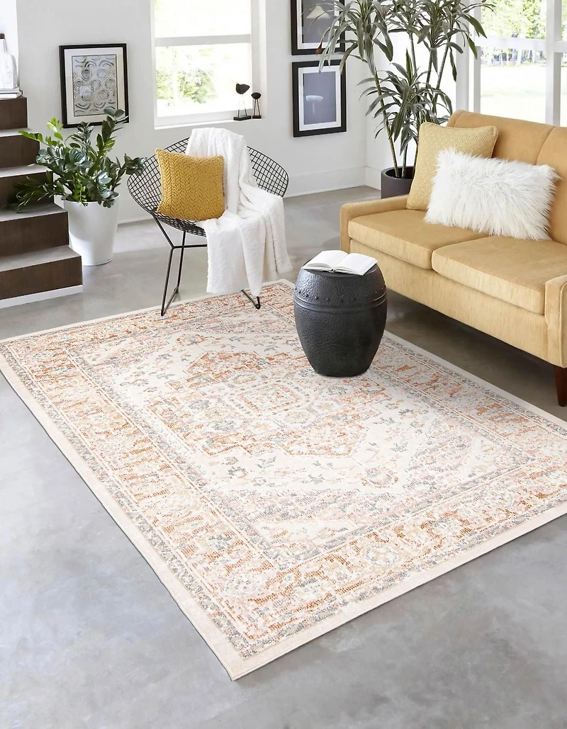 ECARPET Bijara Traditional Runner Rug for Living Room, Bedroom, Dining Entrance, Hallway and More.