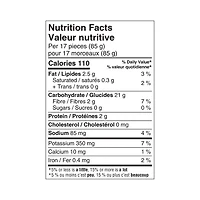 Pommes de terre frites surgelées à coupe droite Great Value 2 kg