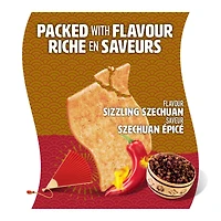 CRISPERS, Sizzling Szechuan Crackers, Salty Snacks, Baked In Canada