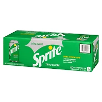 Sprite Zéro Fridge Pack Cannettes, 355 mL, 12 Pack 12 x 355 ml