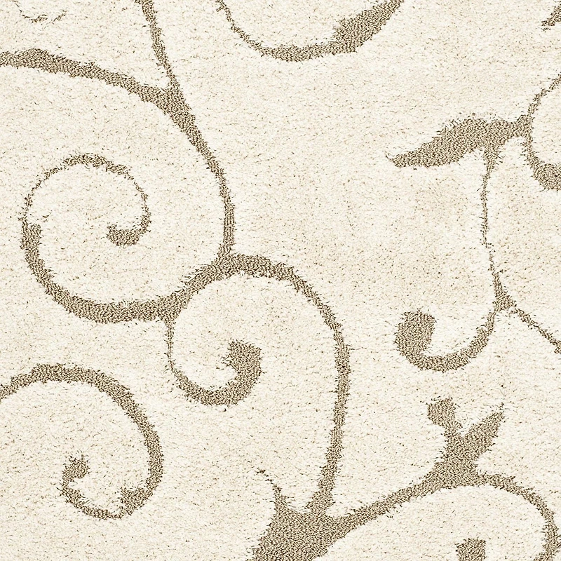 SAFAVIEH Florida Douglas Floral Vines Shag Area Rug
