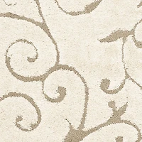SAFAVIEH Florida Douglas Floral Vines Shag Area Rug
