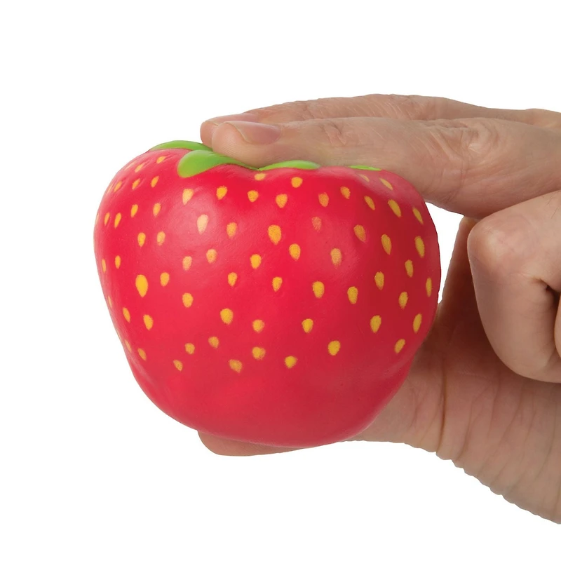 Jouet fraise Soft'n Slo Squishies de The Orb Factory