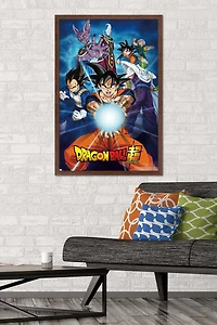 Dragon Ball Super - Groups Wall Poster, 22.375" x 34" Framed