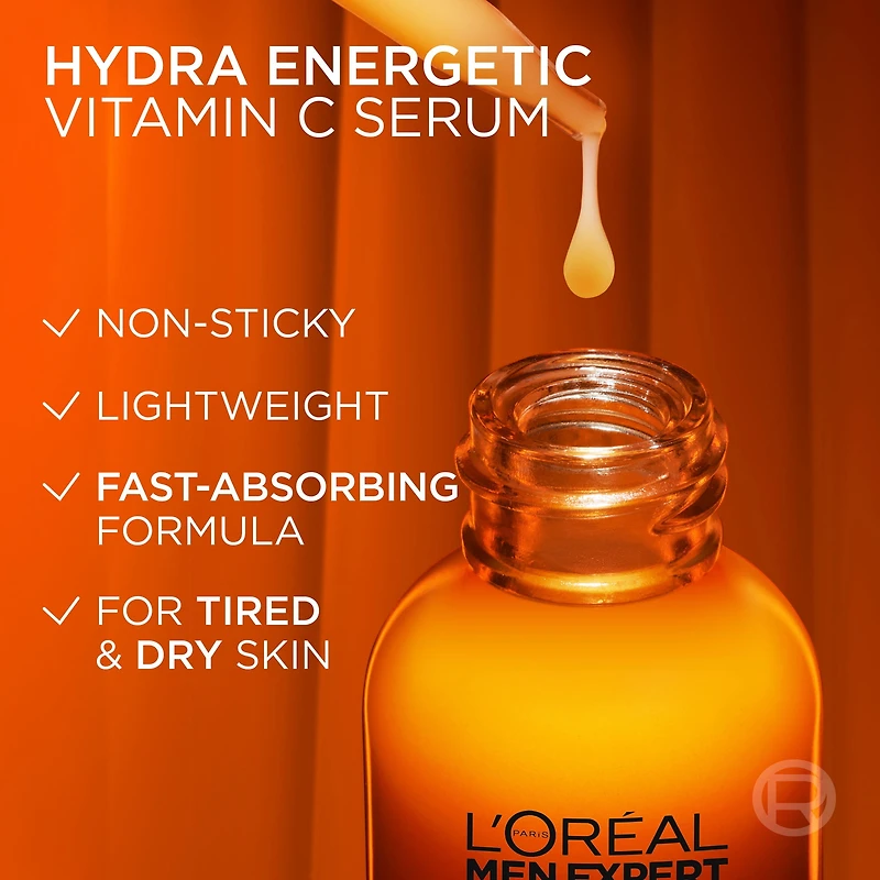 L'Oréal Paris Men Expert Hydra Energetic sérum à la vitamine C pour hommes