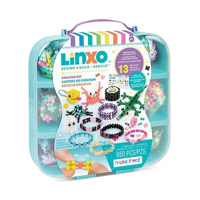 Linxo Creator Set with Storage Design and Build