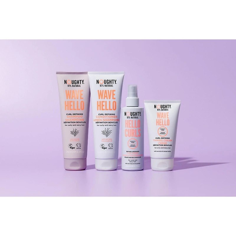 Noughty - Wave Hello Curl Defining Conditioner (250ml), Curl Defining Conditioner