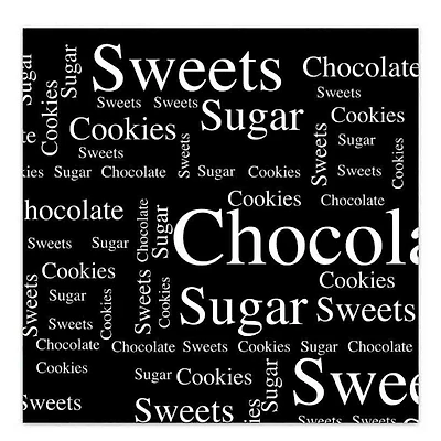 IH Casa Decor 20 Pack Luncheon 3 Ply Napkin Sweets - Set of 6