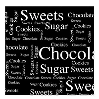 IH Casa Decor 20 Pack Luncheon 3 Ply Napkin Sweets - Set of 6