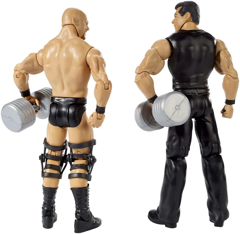 Coffret de 2 figurines Austin et McMahon de WWE