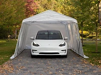 Car Shelter 11 ft. X 20 ft. in Clear