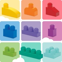 Mega Bloks Grand sac de blocs [80 pièces] Âges 1-5