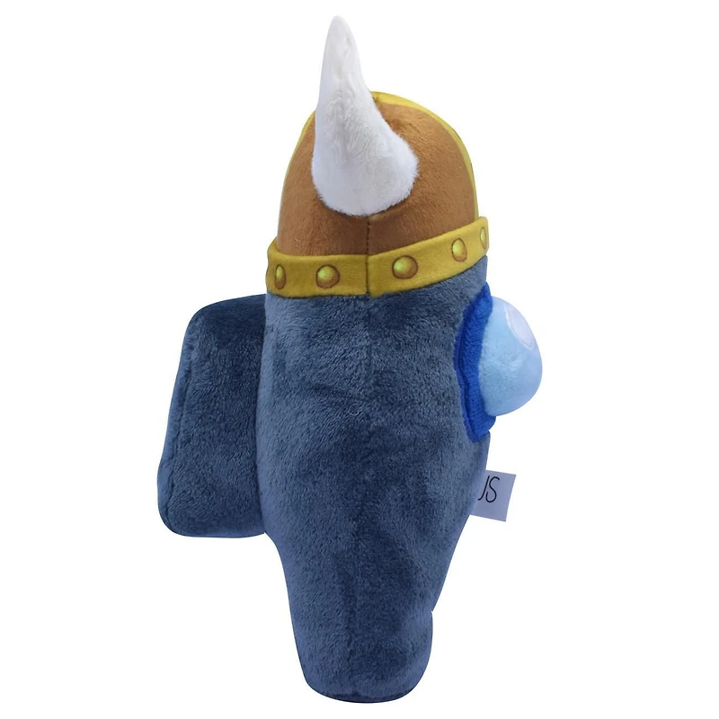 Among Us 6" Plush - Black with Viking Hat