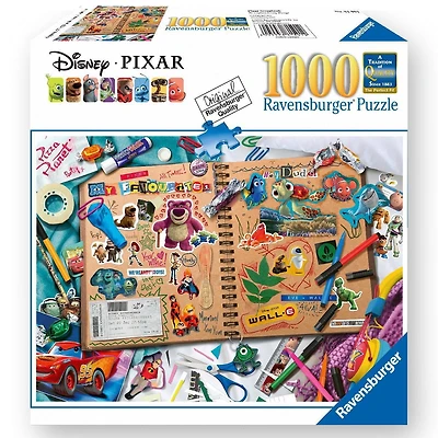 Ravensburger - Disney Pixar Scrapbook Puzzle 1000pc