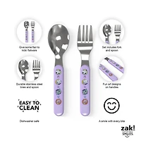 Zak Designs Gabby's Dollhouse 2pc Cutlery Set