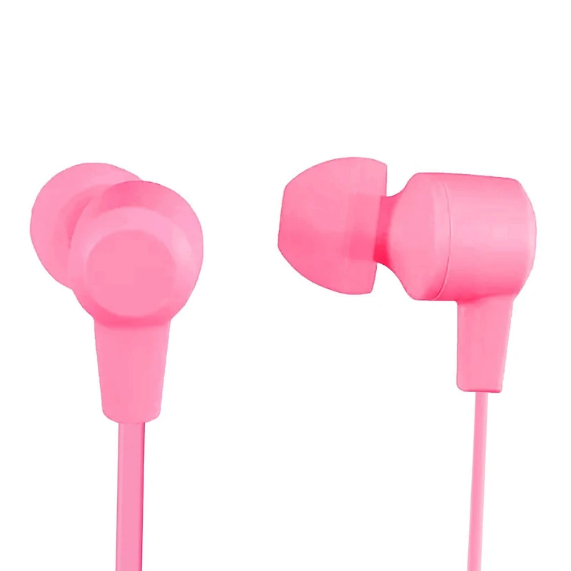Écouteurs intra-auriculaires filaires avec connecteur USB-C et cordons anti-enchevêtrement de onn.