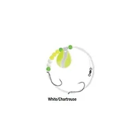 Matzuo MZ-CR4-60-X Bas de ligne pour doré blanc/chartreuse, SZ 4 Bas de ligne pour doré blanc/c