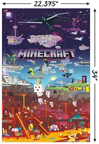 Minecraft - World Beyond Wall Poster