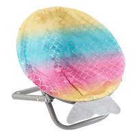 My Life As Chaise soucoupe en peluche pour poupées de 18 pouces, queue de sirène