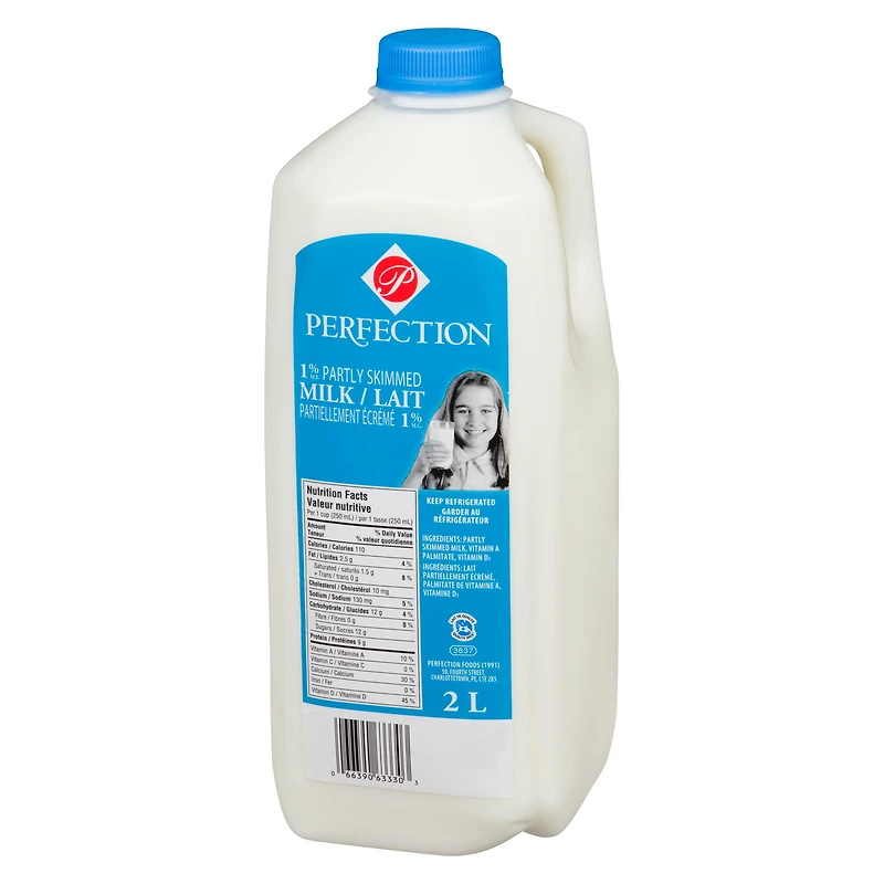 Perfection 1% Milk, Perfection 1% Milk 2L