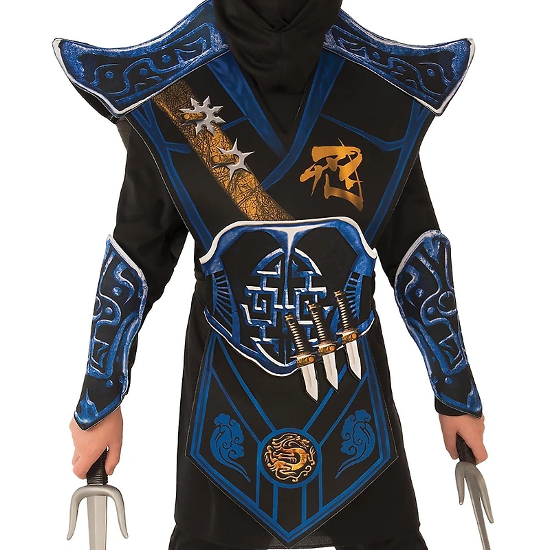 Costume de Ninja Bleu de Bataille pour enfant
